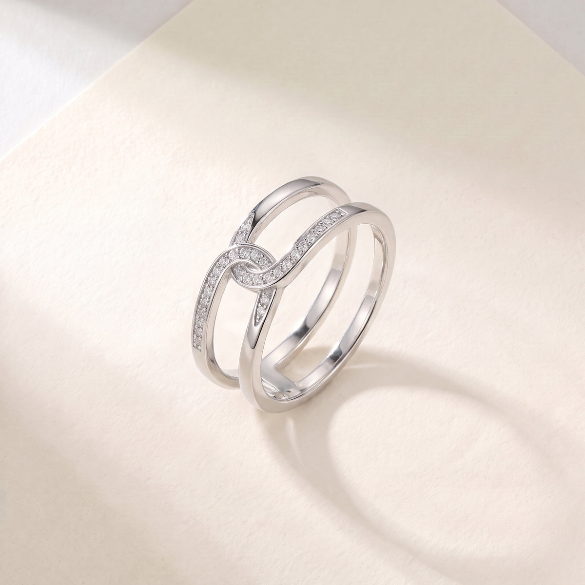 Legati Moissanite Band Ring