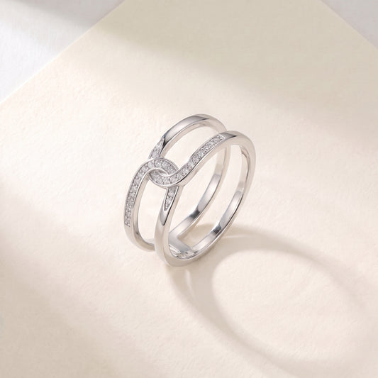Legati Moissanite Band Ring