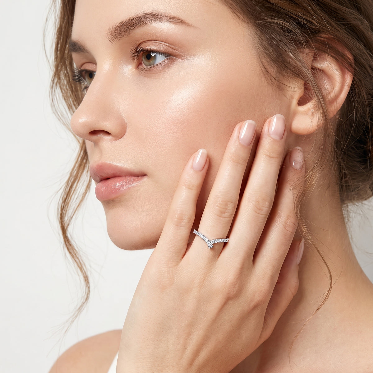Rush Moissanite Band Ring