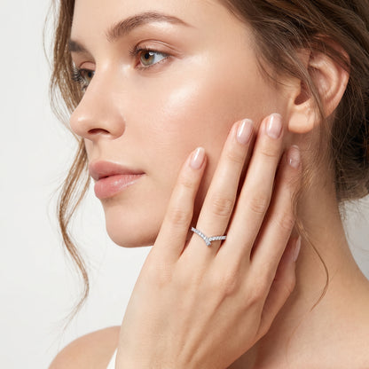 Rush Moissanite Band Ring