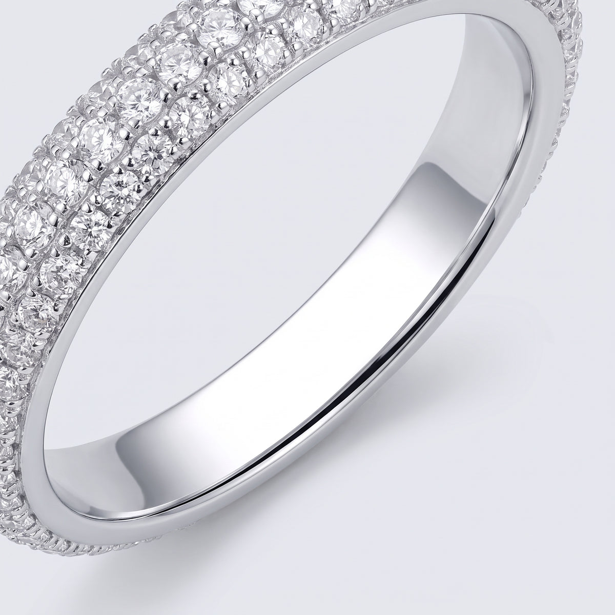 Rightful Moissanite Eternity Ring