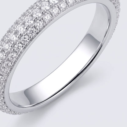 Rightful Moissanite Eternity Ring