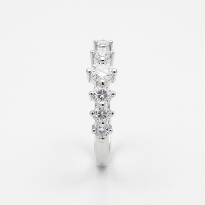 Coroncina Moissanite Eternity Ring