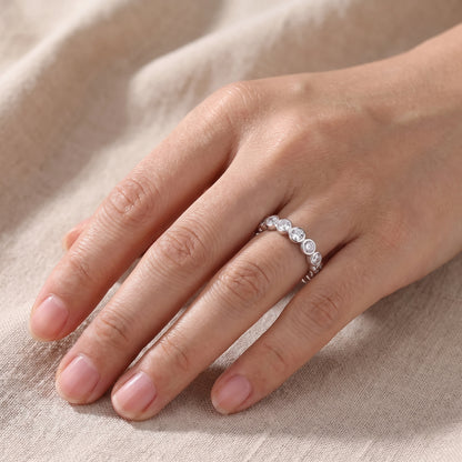Emergence Moissanite Eternity Ring