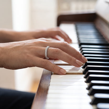 Rightful Moissanite Eternity Ring
