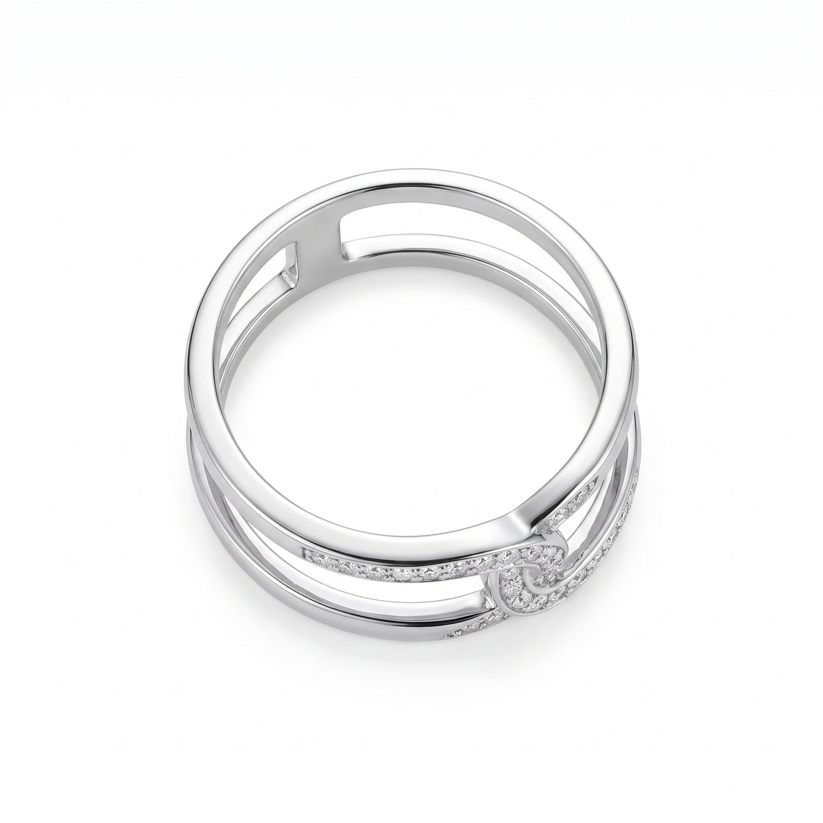 Legati Moissanite Band Ring