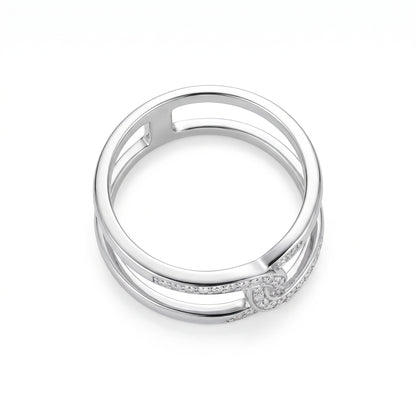 Legati Moissanite Band Ring