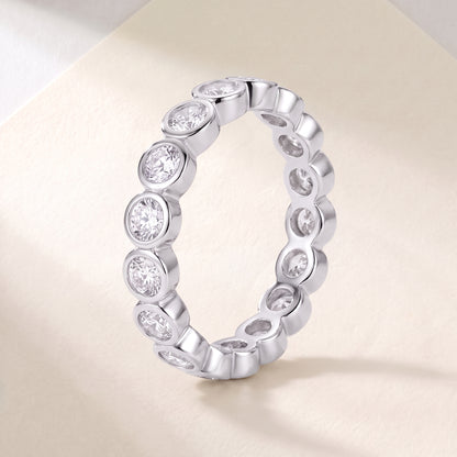 Emergence Moissanite Eternity Ring