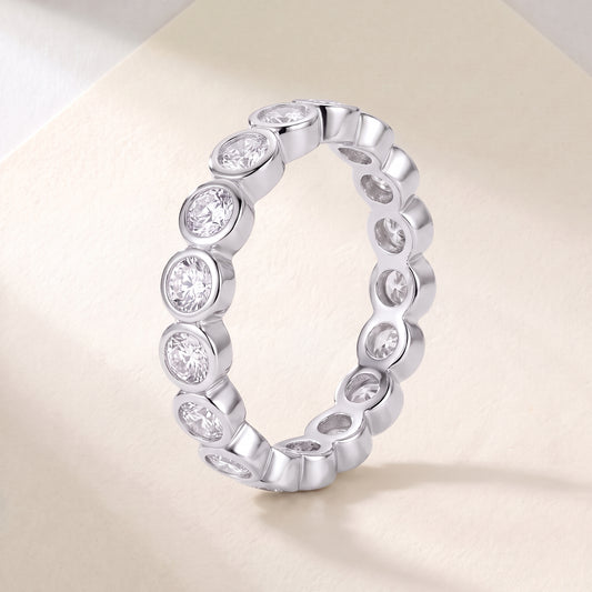Emergence Moissanite Eternity Ring