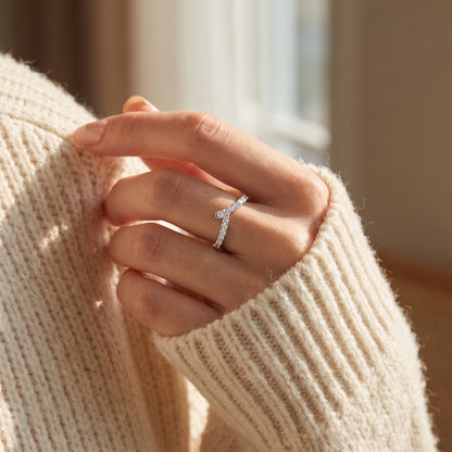 Rush Moissanite Band Ring