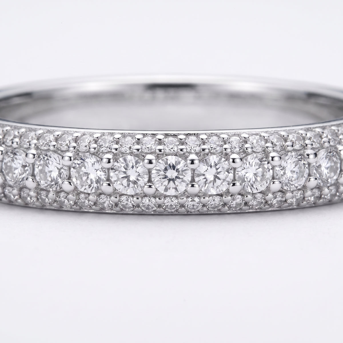 Rightful Moissanite Eternity Ring