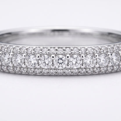 Rightful Moissanite Eternity Ring
