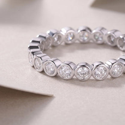 Emergence Moissanite Eternity Ring