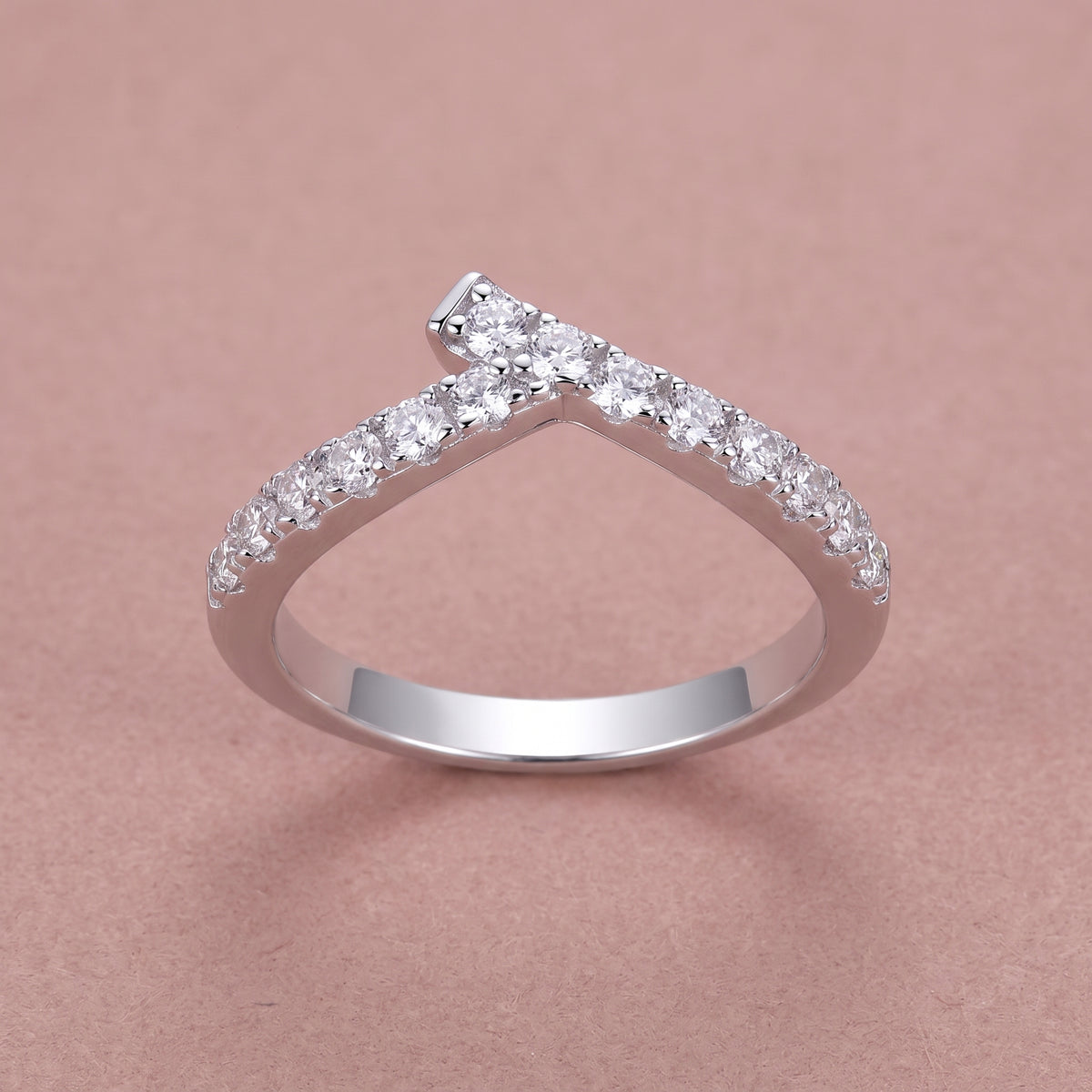 Rush Moissanite Band Ring