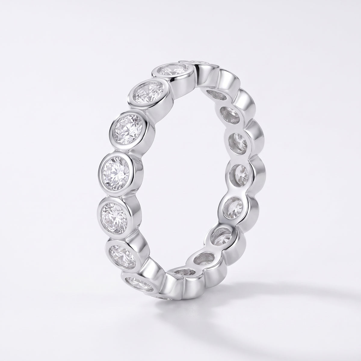 Emergence Moissanite Eternity Ring